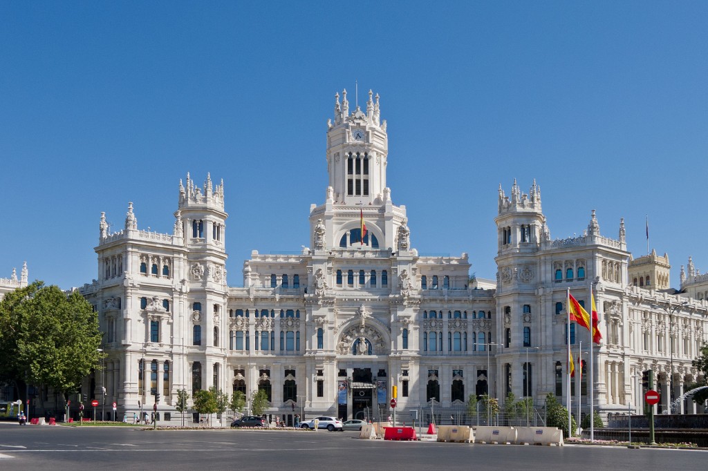 Madri Espanha para MDC - Palacio de Comunicaciones - W 1