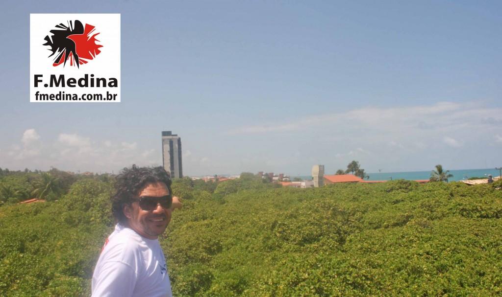 2009 - Rio Grande do Norte - FMedina e o Cajueiro em Natal 2