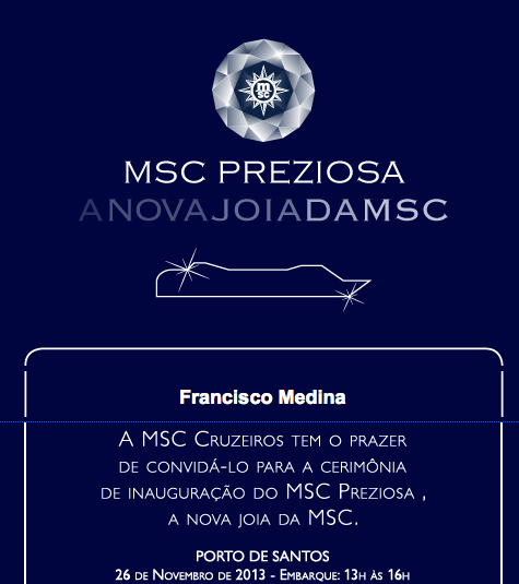 0 - Convite MSC Precioza