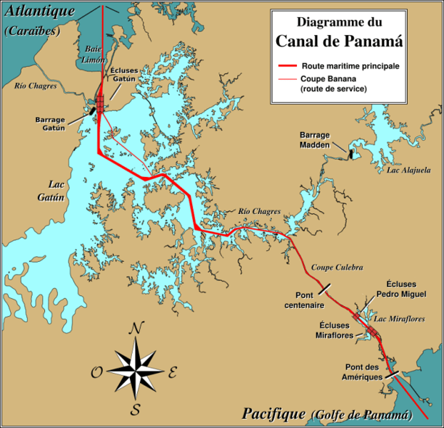 Naiade Maps Canal do Panam