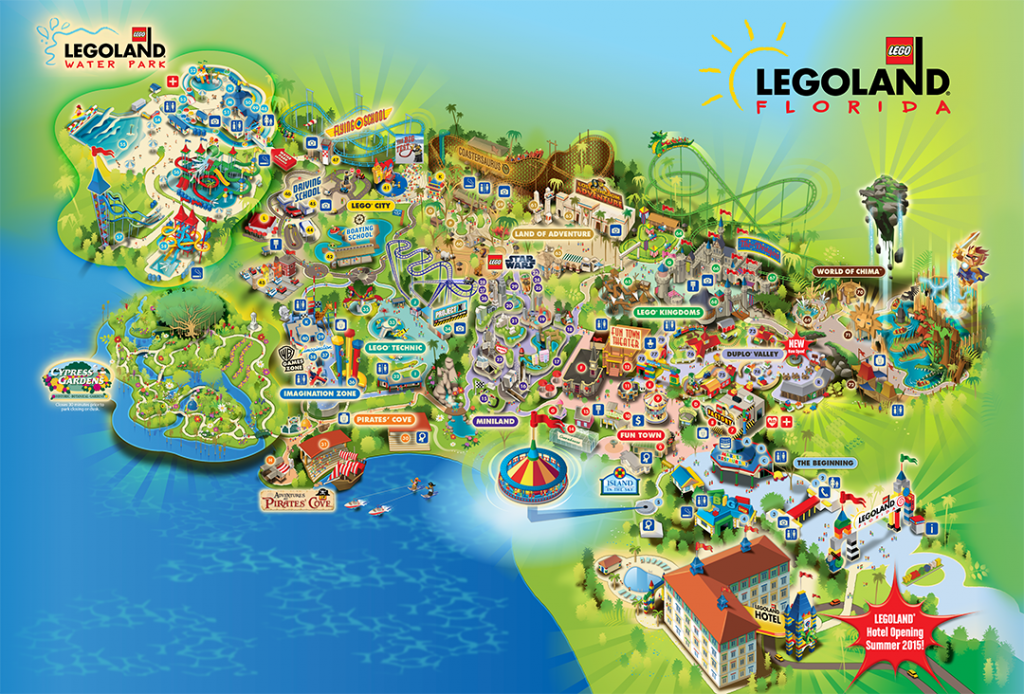 Naiade Maps - Mapa Lego Land